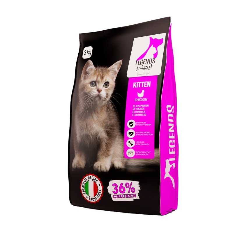 (10 Items) Legends For Kitten 3Kg