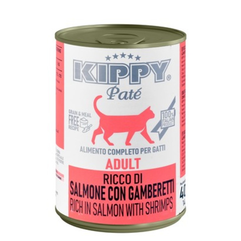 Kippy Pate Salmon&Shrimps Adult Cat 400g