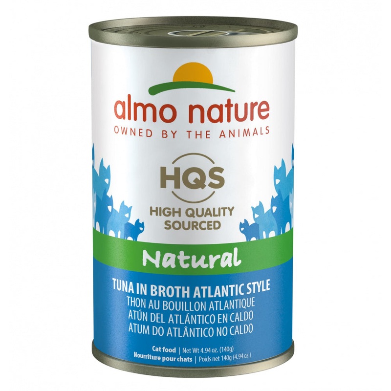Almo Nature HQS Natural Cat Grain Free Additive Free Atlantic Style Canned Cat Food
