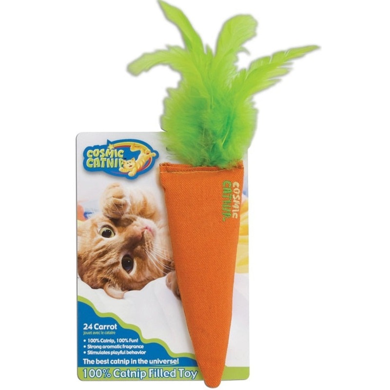 Cosmic Catnip 24 Carrot Cat Toy