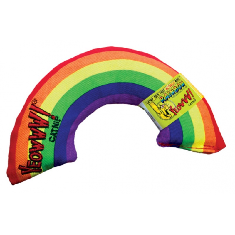 Yeowww! Rainbow Catnip Cat Toy