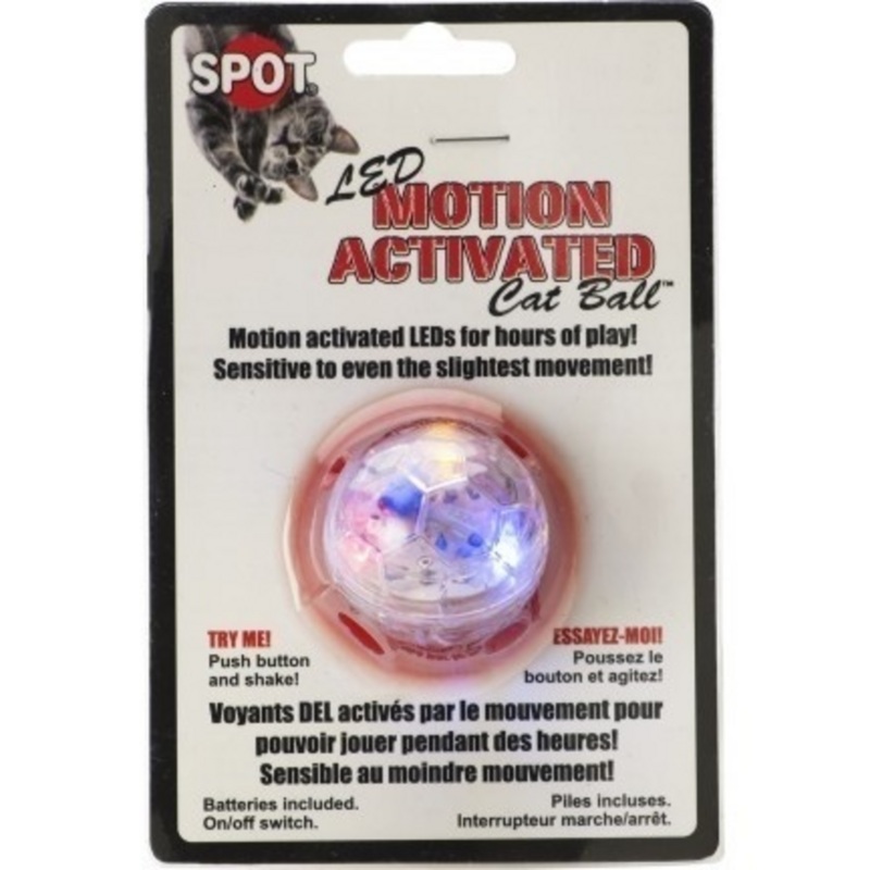 Ethical Pet SPOT LED Motion Activated Cat Ball Toy