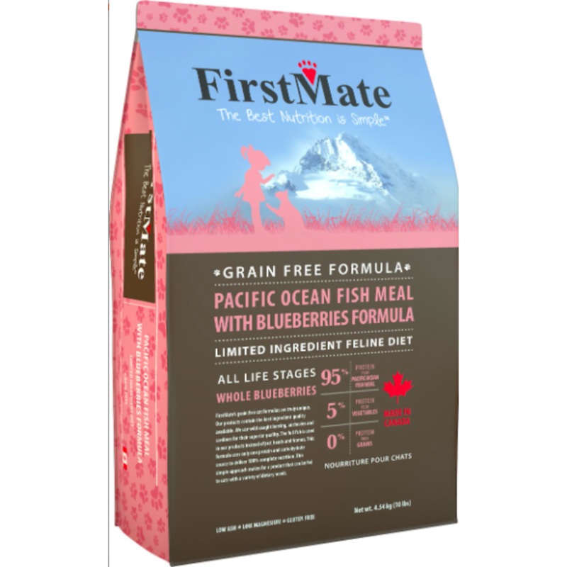 FirstMate Cat Grain Free Ocean Fish & Blueberry 3.96lbs
