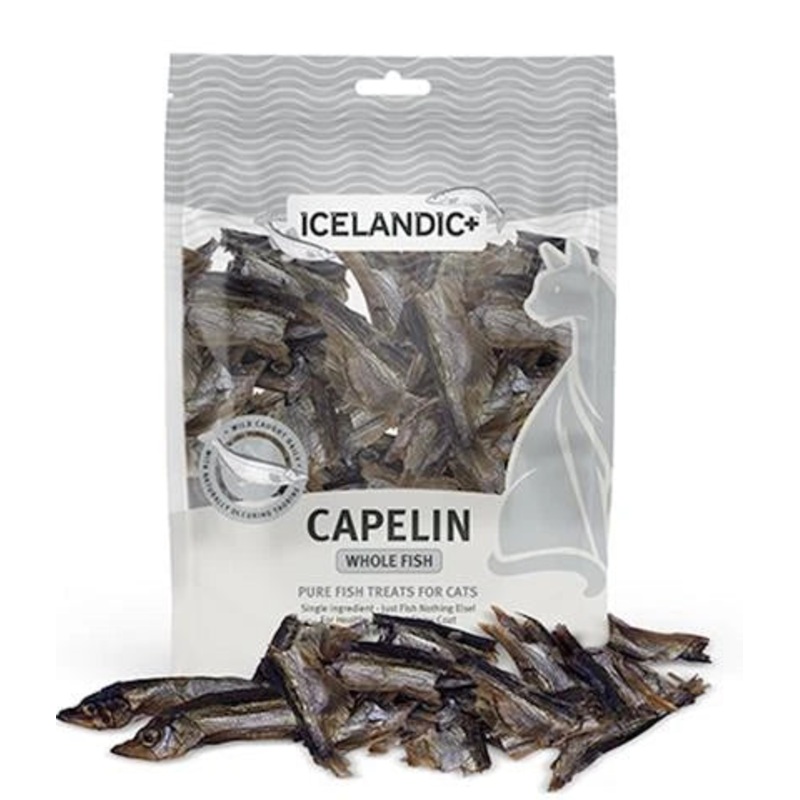 Icelandic+ Fish Capelin Cat Treats  1.5oz