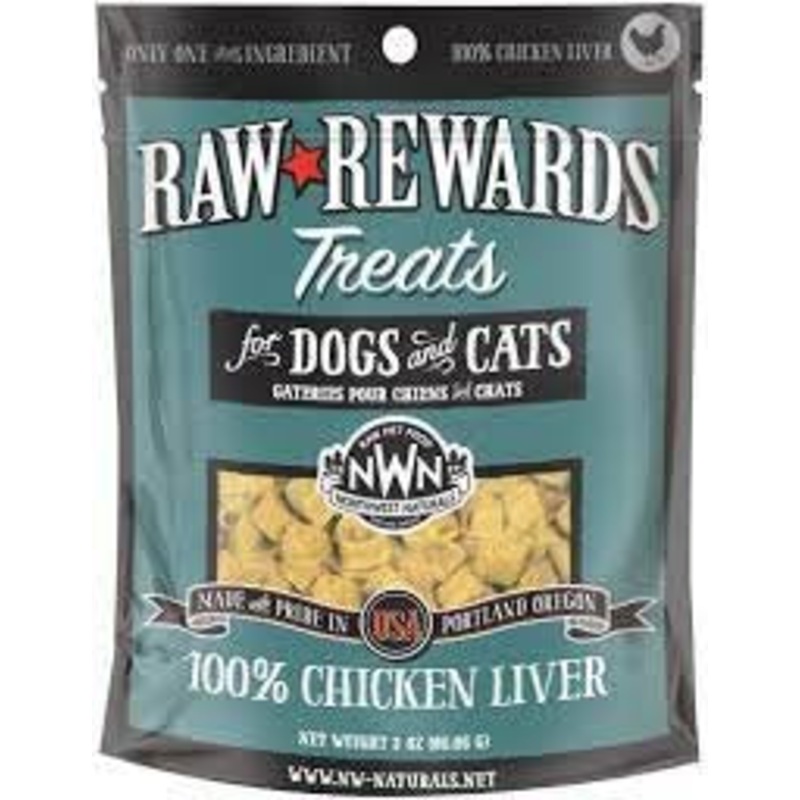 Northwest Naturals Freeze Dried Chicken Liver Treats 3oz