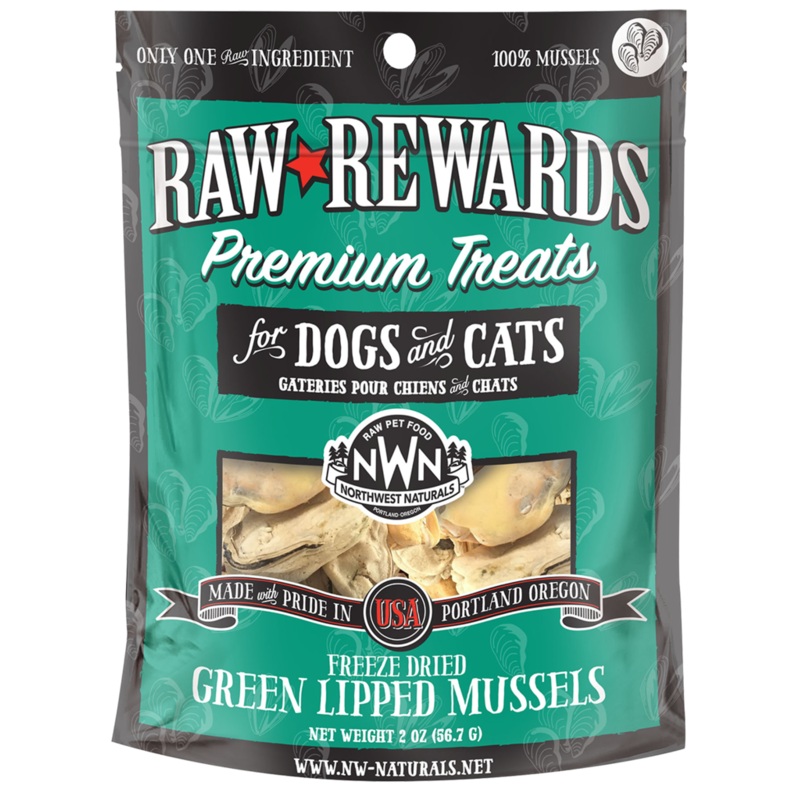 Northwest Naturals Freeze Dried Green Lipped Mussels 2oz