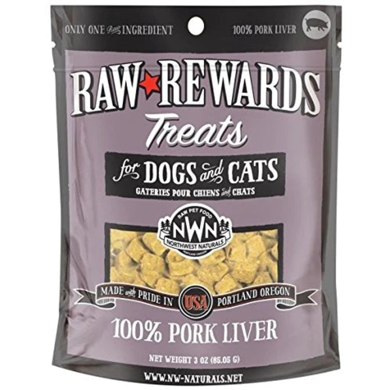 Northwest Naturals Freeze Dried Pork Liver 3oz