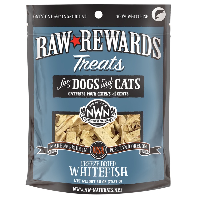 Northwest Naturals Freeze Dried Whitefish Treat 2.5oz