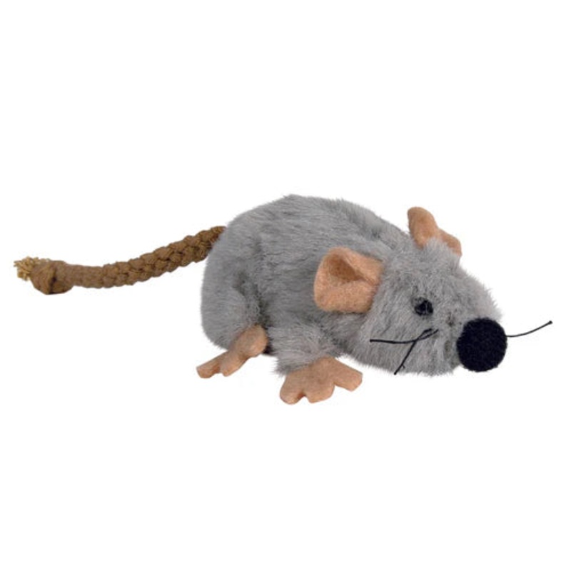 45735 - Toy mouse, plush, 7 cm