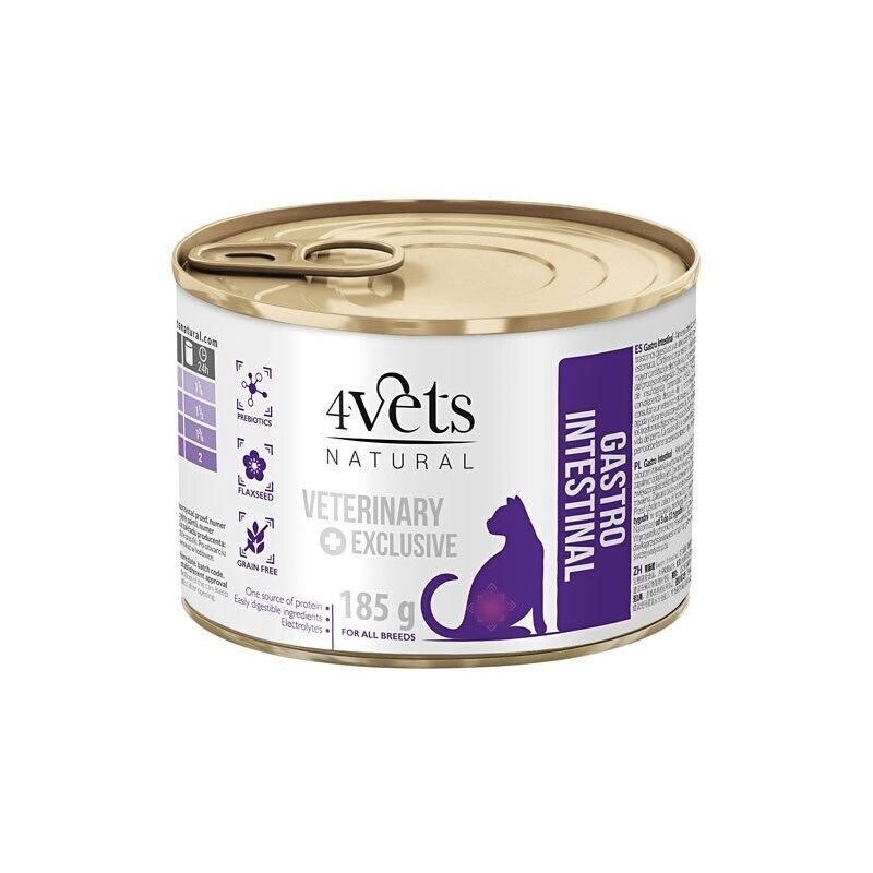 4Vets Gastro Intestinal 185g - Cat
