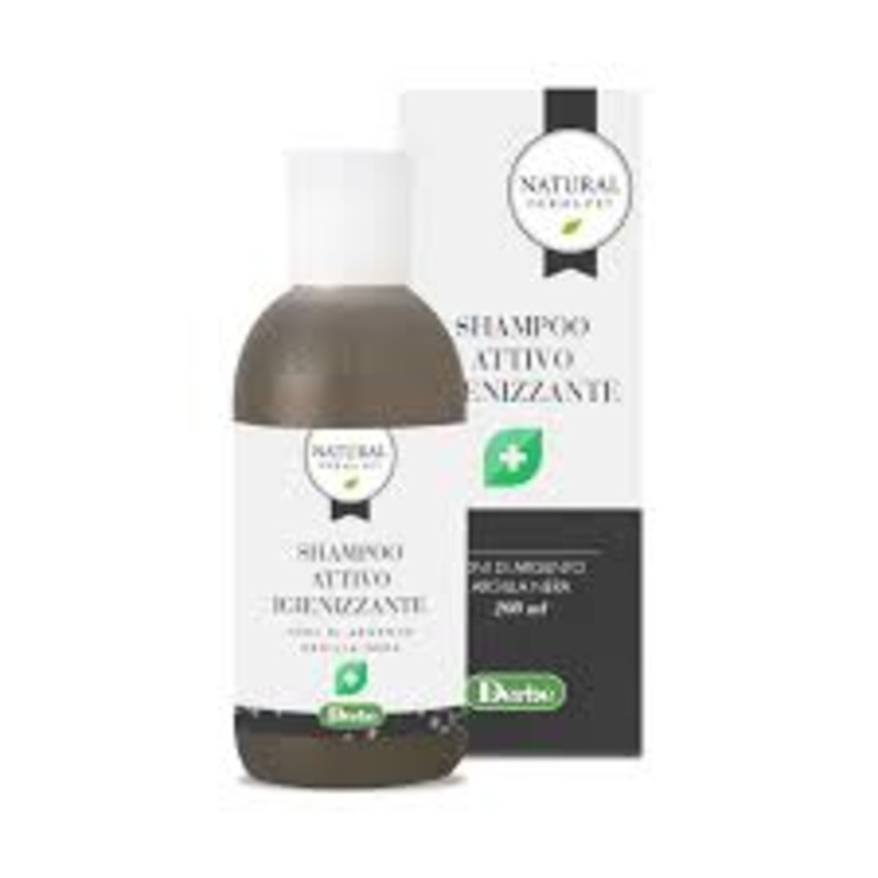 Natural Derma Pet Shampoo, Sanitising Active shampoo, 200ml