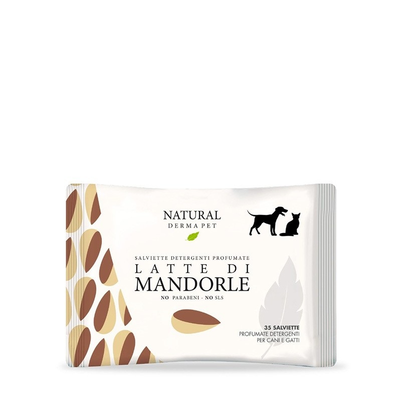 Natural Dermo Wipes - Latte Di Mandorle