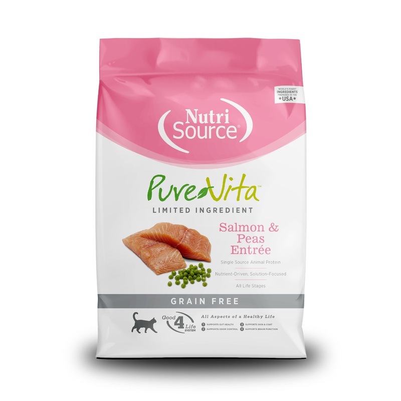 PureVita Grain Free Salmon and Peas Dry Cat Food