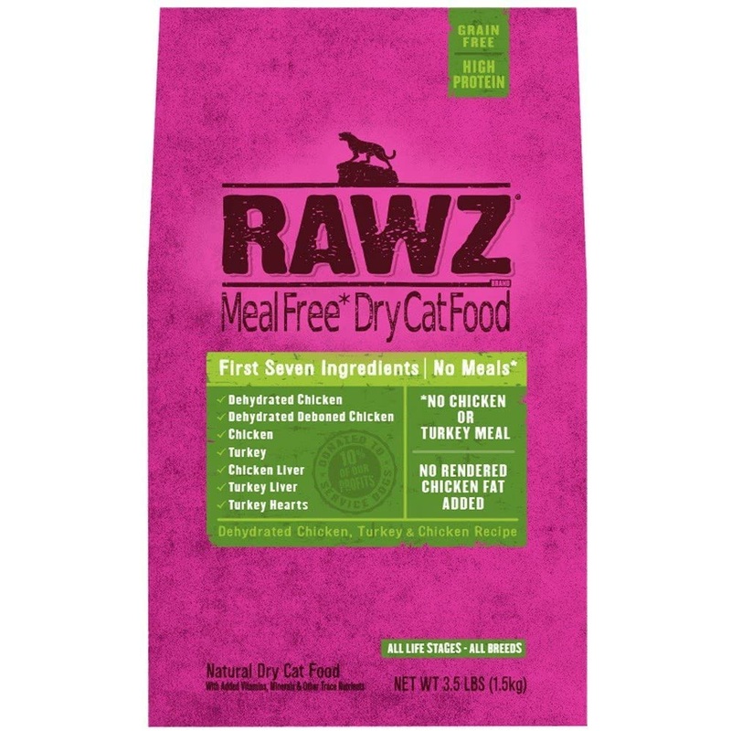 RAWZ Meal Free Dry Cat Food Chicken and Turkey