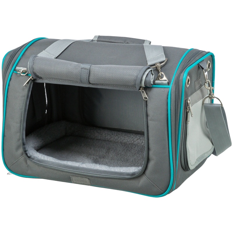 Vicky living and transport bag, 40 x 27 x 28 cm, grey