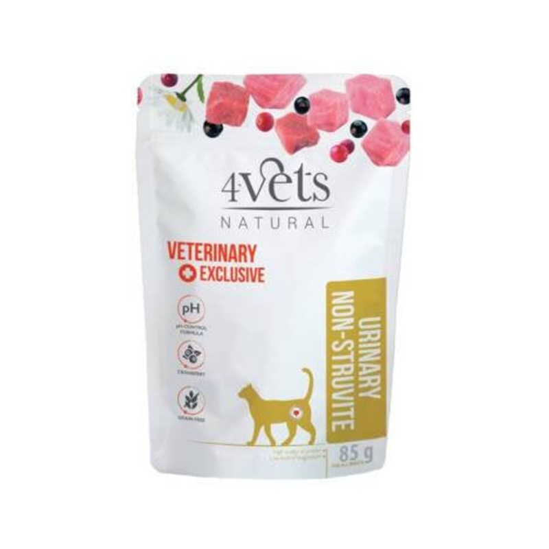4Vets Cat Pouch, 85g - Urinary Non Struvite