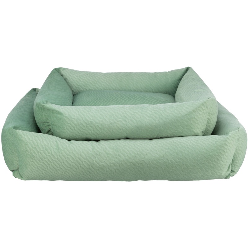 Alena bed, square, 60 x 50 cm, sage