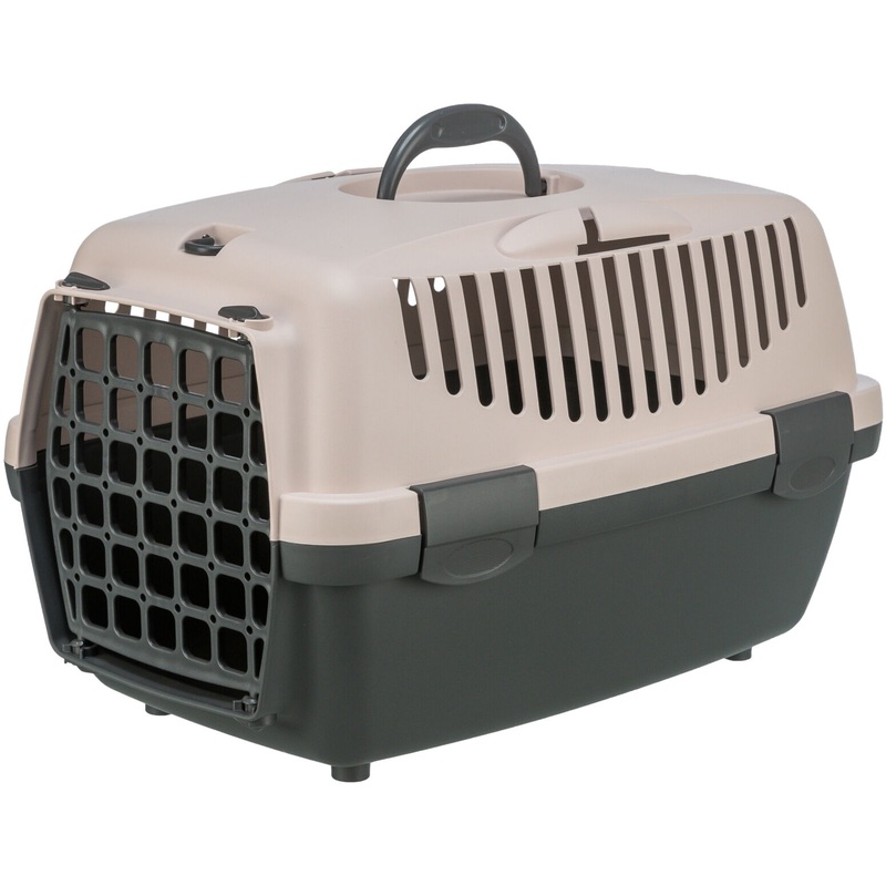 Capri 1 transport box, XS: 32 x 31 x 48 cm, dark grey/blush