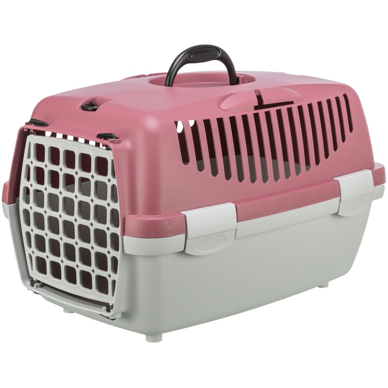 Capri 1 transport box, XS: 32 x 31 x 48 cm, light grey/antique pink