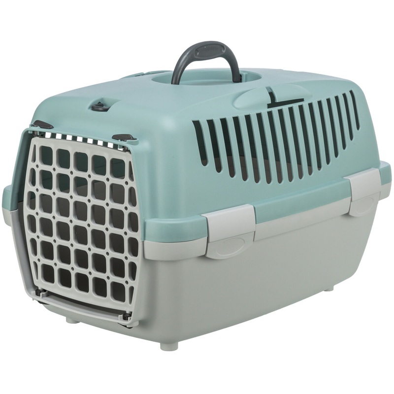 Capri 1 transport box, XS: 32 x 31 x 48 cm, light grey/sage