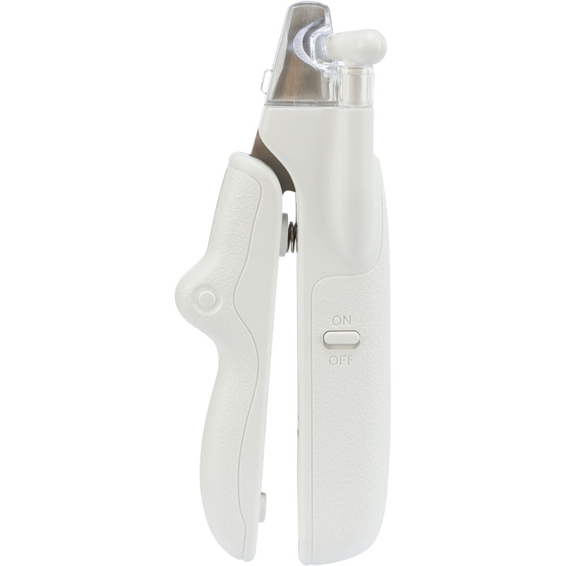 Claw scissors with LED, plastic/stainless steel, 15 cm