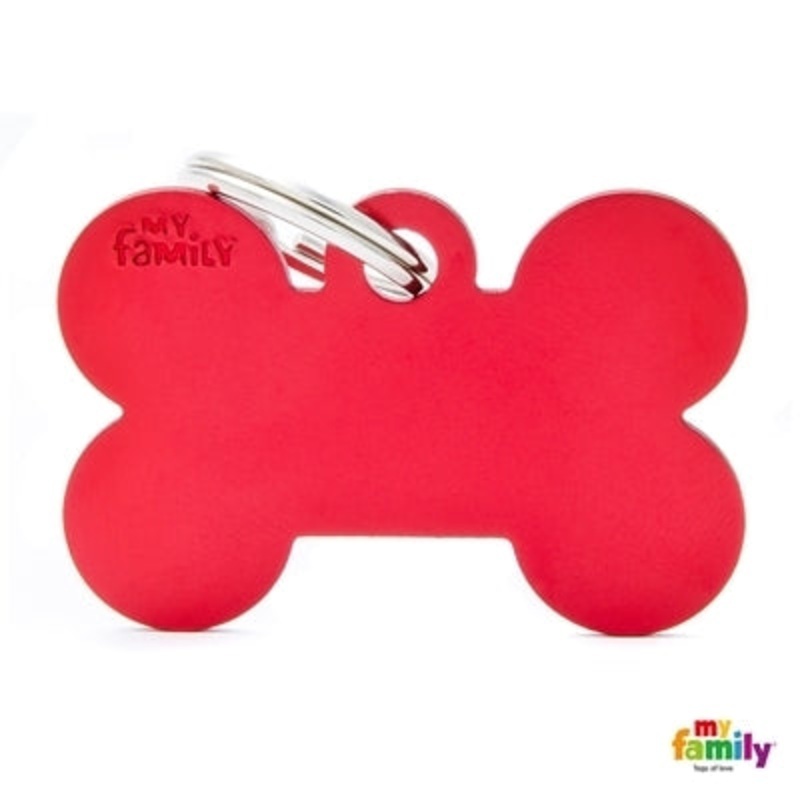 Red Big Bone Tag