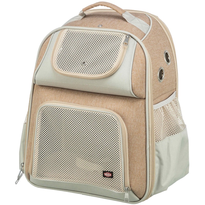 Willow backpack, 38 x 25 x 45 cm, beige/brown