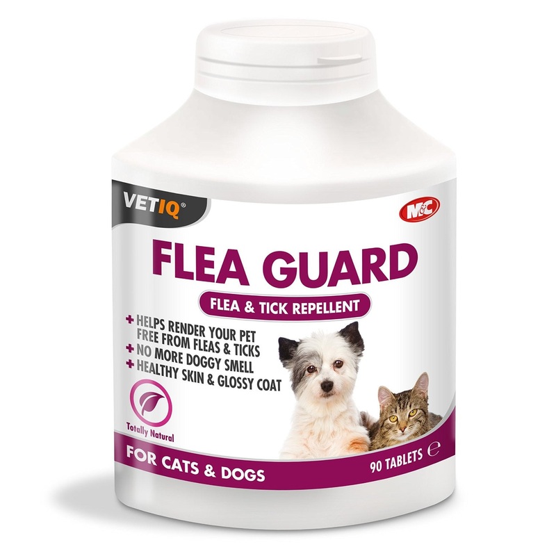 Vet IQ Flea Guard tablets cat and dog (90 tabs)