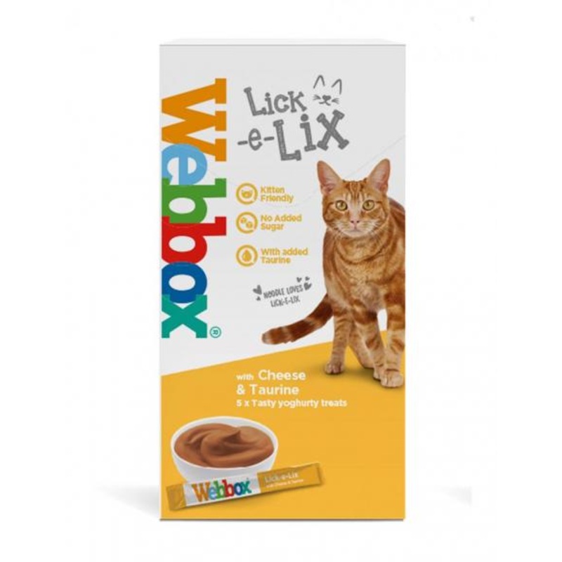 Webbox Lick-e-lix Cheese & Taurine