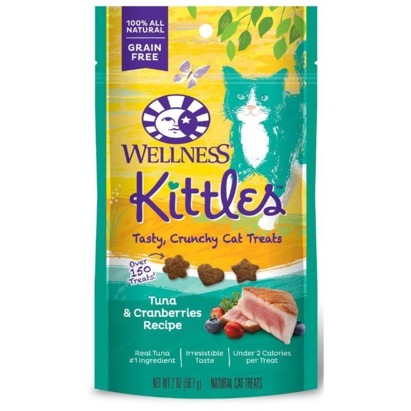 Wellness Kittles Grain Free Tuna and Cranberries Natural Cat Treats