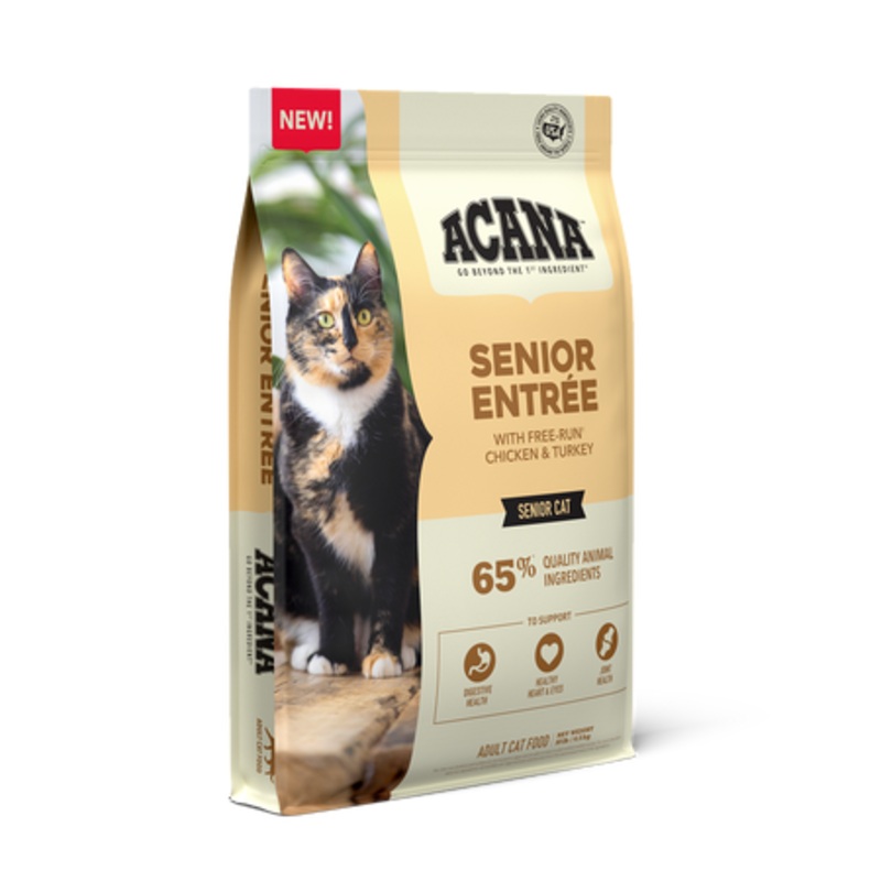 ACANA Senior Entre Free-Run Chicken & Turkey Dry Cat Food