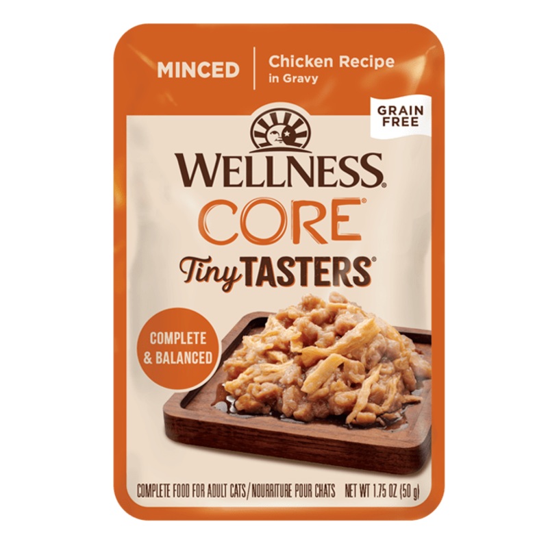Wellness CORE Tiny Tasters Minced | Chicken Cat Wet Food