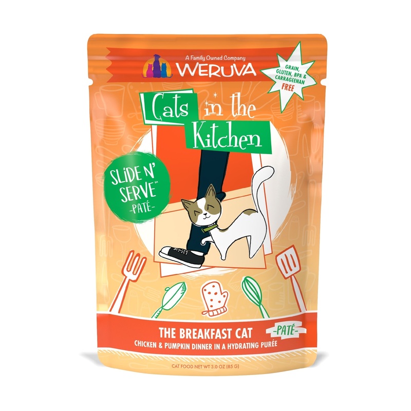 Weruva Cats in the Kitchen Pat The Breakfast Cat Chicken & Pumpkin Dinner