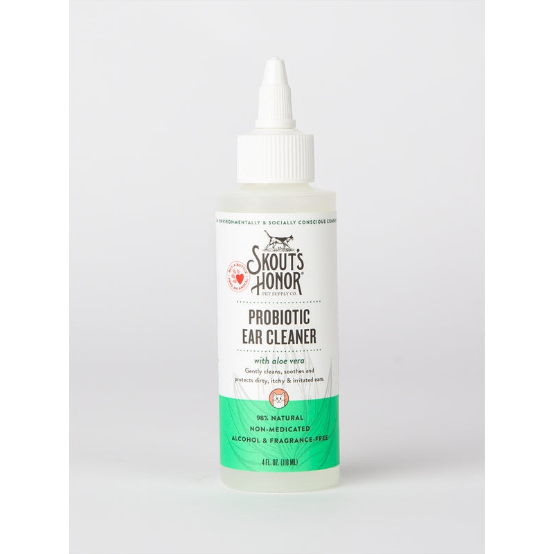 Skout's Honor Cat Probiotic Ear Cleaner (4 oz)