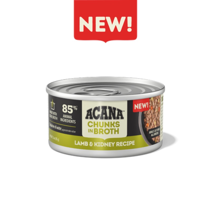 ACANA Chunks in Broth Lamb & Kidney Recipe Wet Cat Food