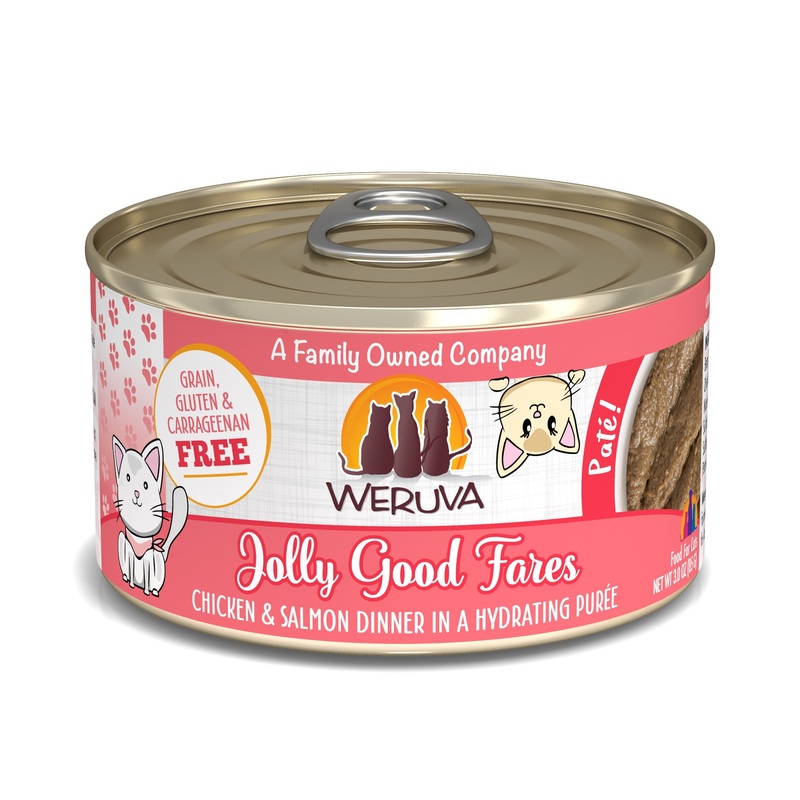 Weruva Classic Cat Pat Jolly Good Fares with Chicken & Salmon