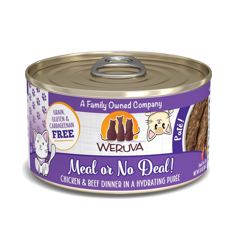 Weruva Classic Cat Pat, Meal or No Deal! with Chicken & Beef