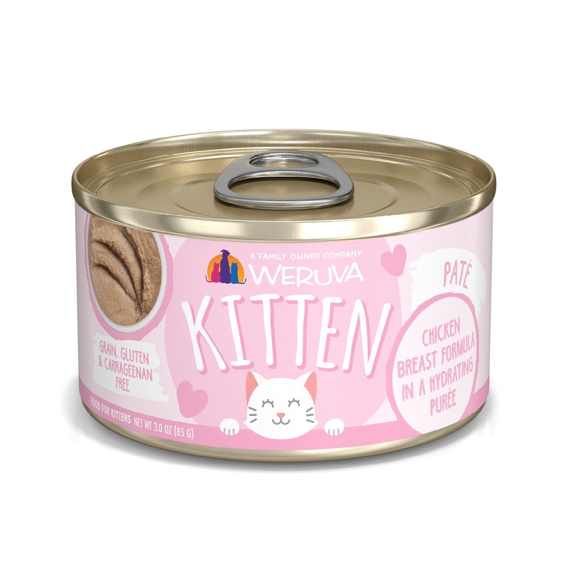 Weruva Kitten, Chicken Breast Formula in a Hydrating Pure