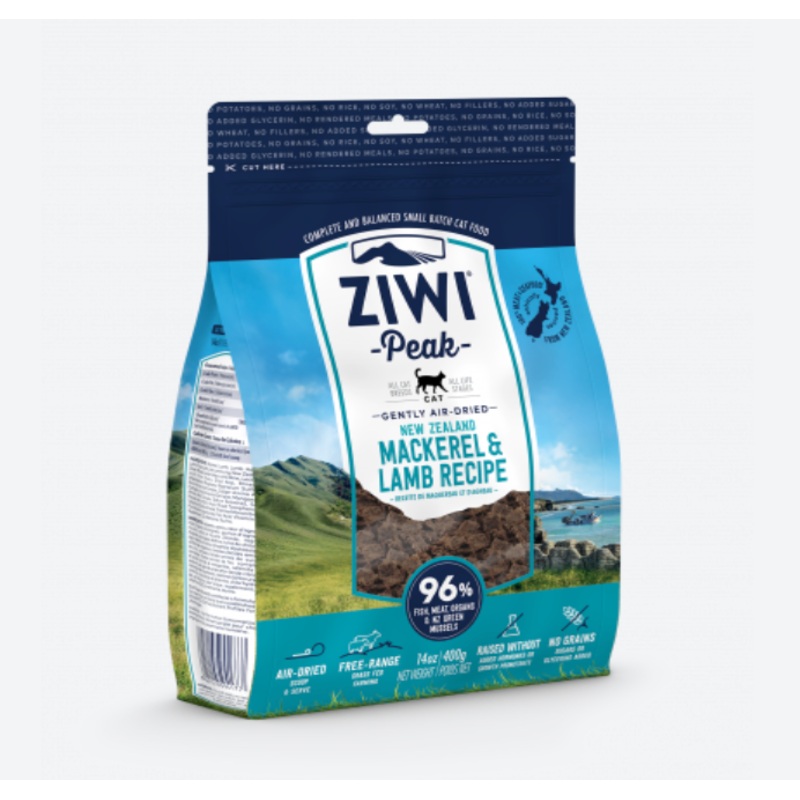 ZIWI Peak Air-Dried Mackerel & Lamb Recipe for Cats