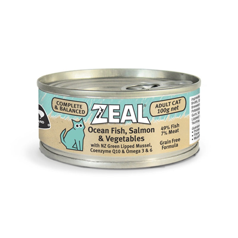 Zeal  Ocean Fish, Salmon & Vegetables (100g)
