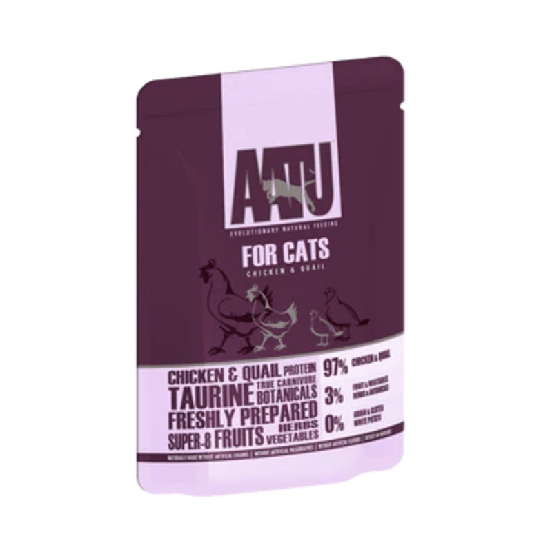 AATU Chicken & Quail Wet Cat Food 85g - 85g