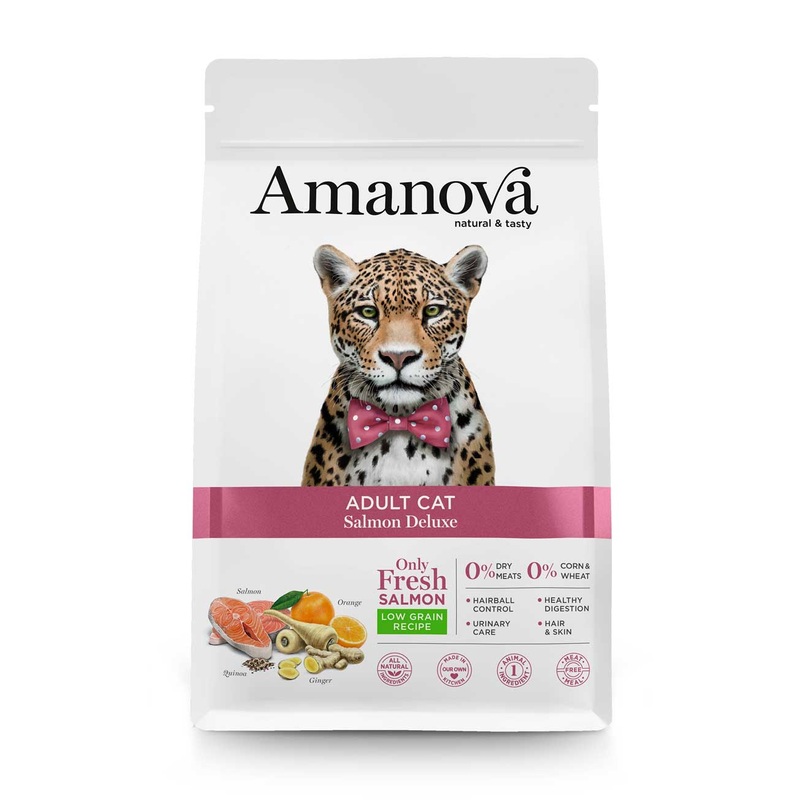 Amanova Adult Cat Salmon Deluxe 6kg