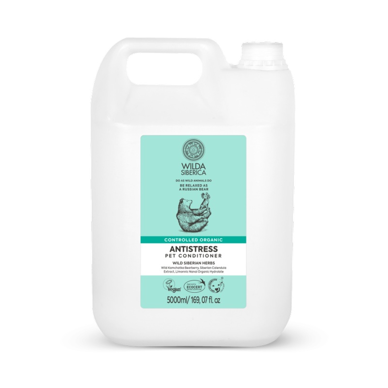 Wilda Siberica Controlled organic Antistress pet conditioner 5 l