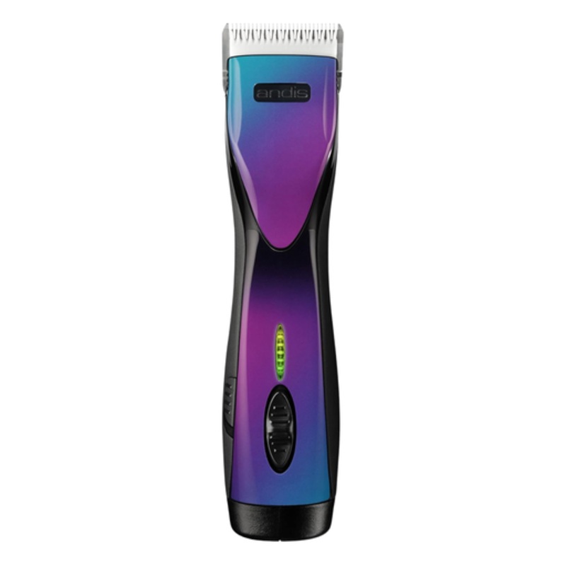 Andis Pulse ZR II - Purple Galaxy Limited Edition 5-Speed Detachable Blade Clipper.