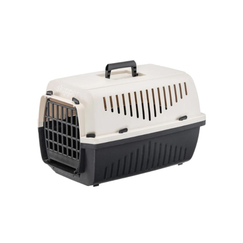 Ferplast SKIPPER 1 Cat and Small Dog Carrier 48 x 32 x h 31cm, Assorted Color