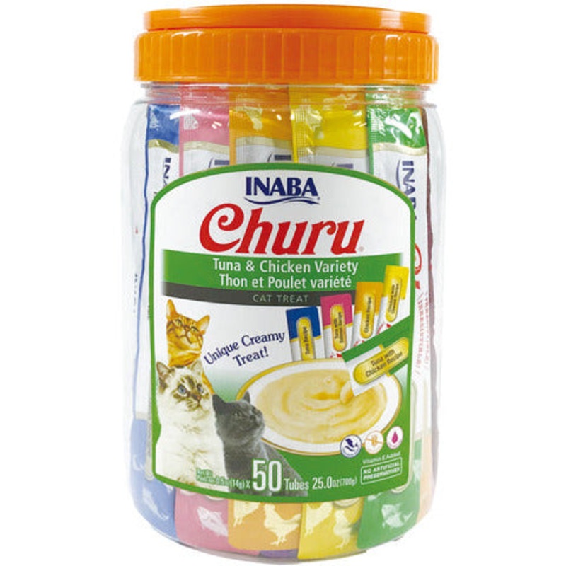 Inaba Cat Churu Puree GF Chicken Cannister