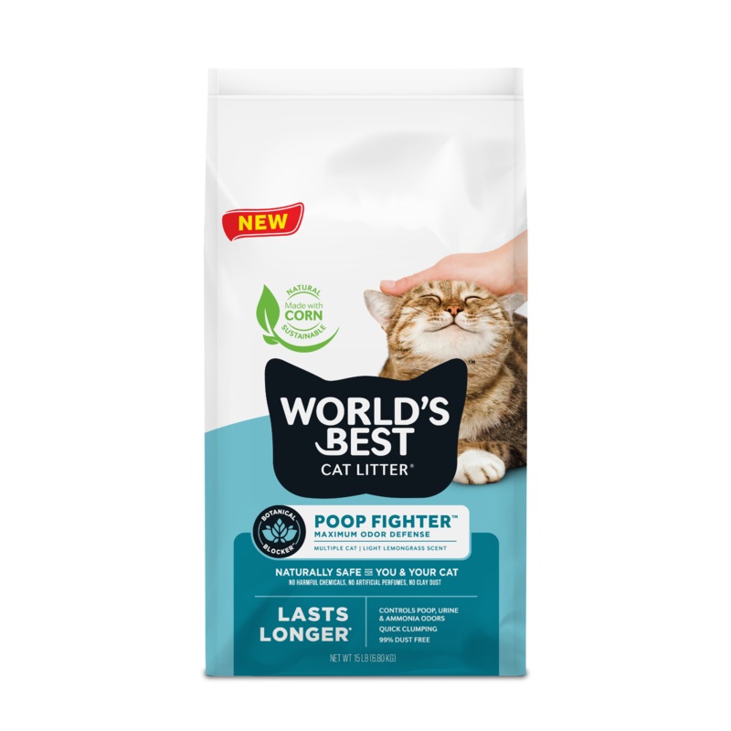 World's Best Poop Fighter Cat Litter