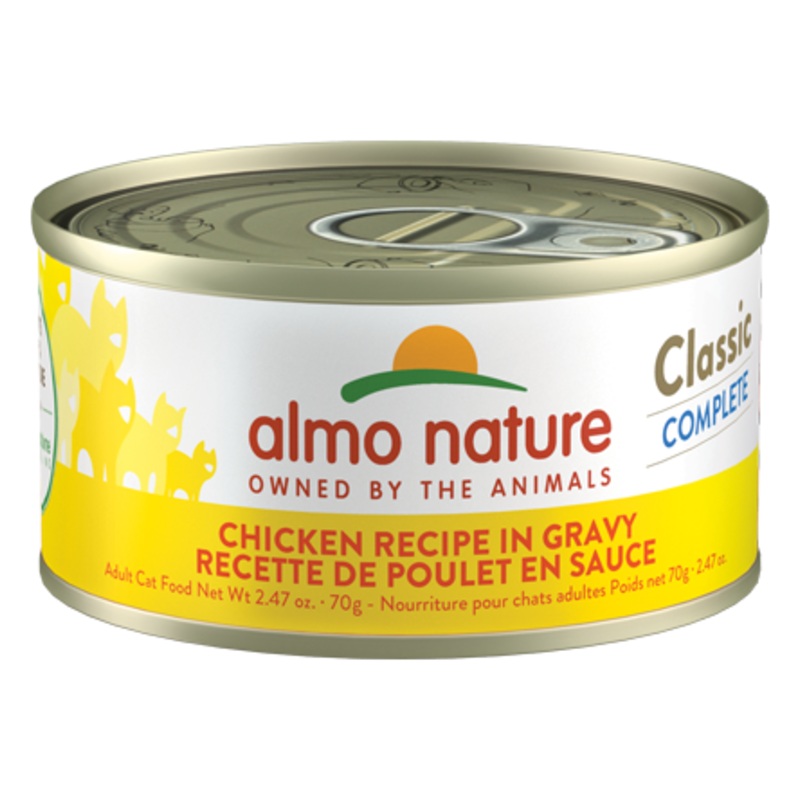 Almo Nature Cat Classic Chicken Recipe in Gravy 2.47oz