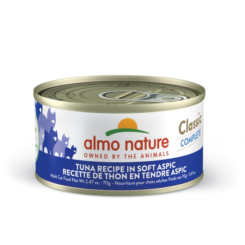 Almo Nature Cat Classic Tuna Recipe in Soft Aspic 2.47oz