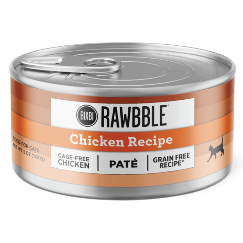 Rawbble Wet Food for Cats  Chicken Pat Recipe 2.75oz